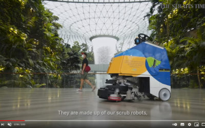 Los robots están revolucionando la experiencia de los pasajeros en Singapur